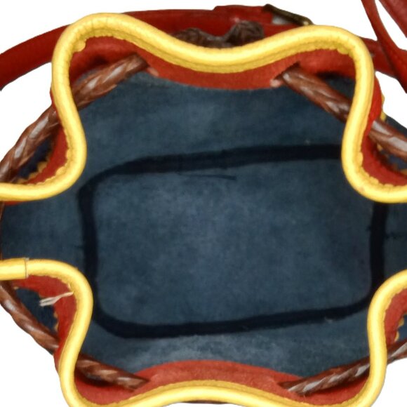 VINTAGE DOONEY & BOURKE TETON DRAWSTRING Bucket Bag - Medium - Picture 6 of 11